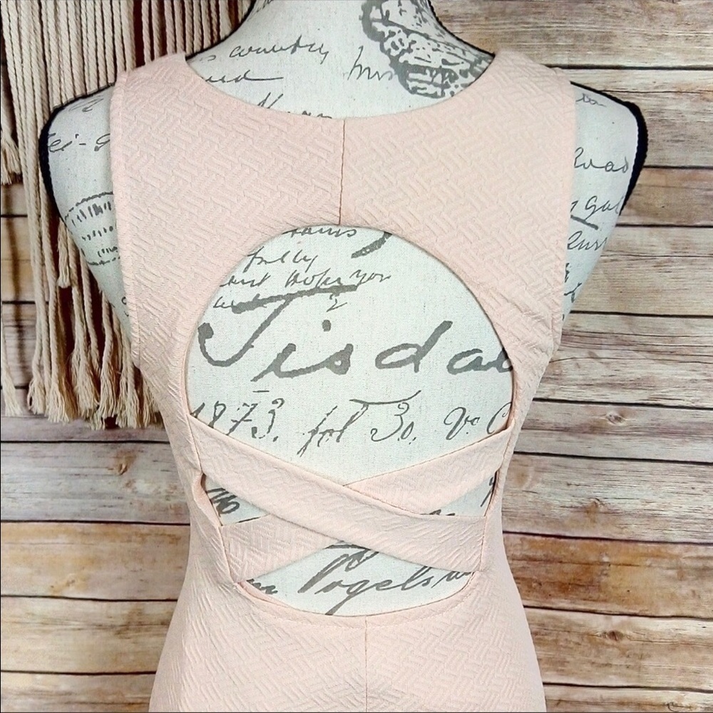 Astr The Label | Criss Cross Open Back Mini Dress - image 5